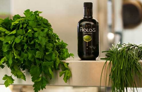 Kochen mit Olivenöl - Aiolos extra nativ